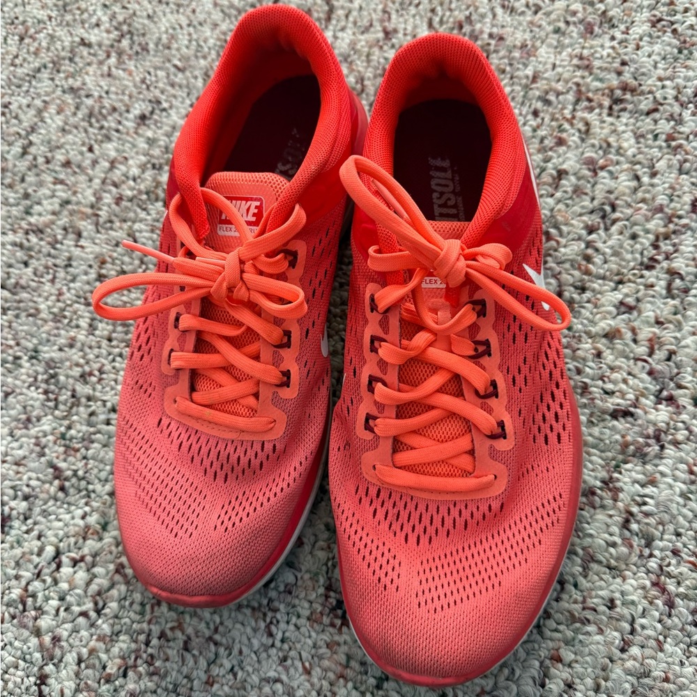 Nike Bright Coral Athletic Sneakers